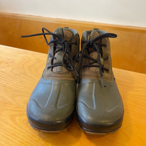 Bogs Classic Casual Leather Lace Boots women’s 9 - Picture 7 of 8